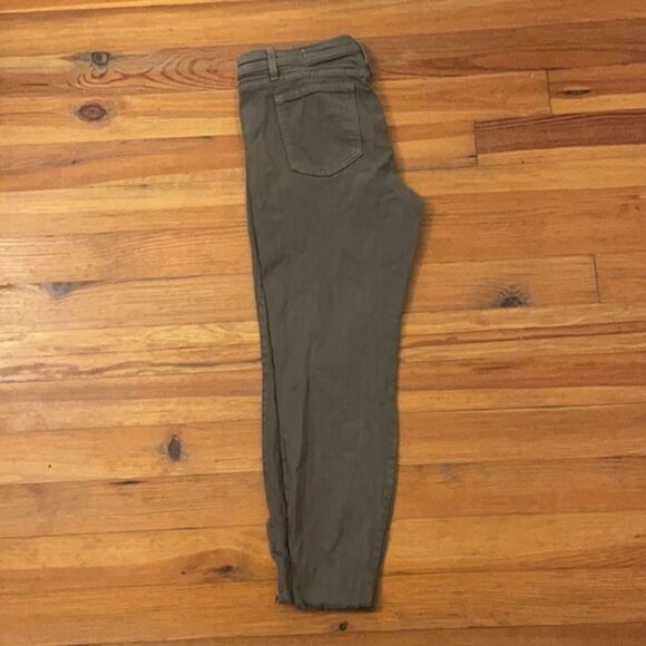 Pistola Olive Green Mossy Oak Zip Ankle Jeans Womens Size 32 - Picture 3 of 12